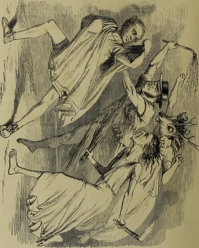 An illustration from The Rt. Hon. John Bright, M. P. : cartoons from the collection of "Mr. Punch", 1898, leaf 21