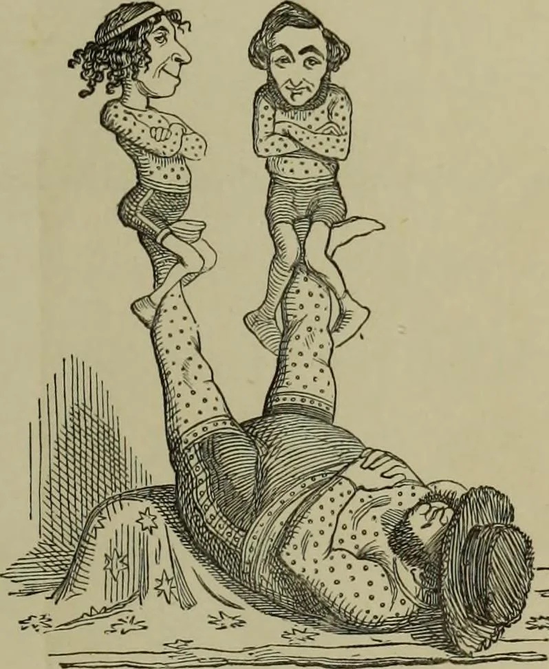 An illustration from The Rt. Hon. John Bright, M. P. : cartoons from the collection of "Mr. Punch", 1898, leaf 6