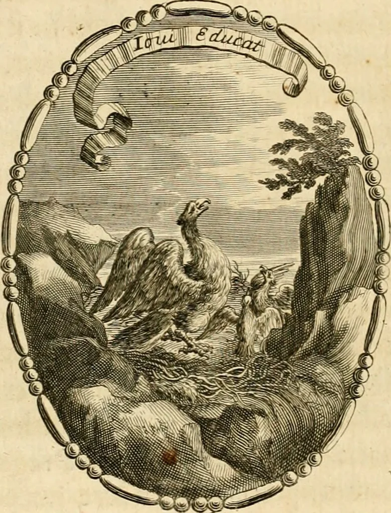 An illustration from Caroli Ruaei e Societate Jesu Carminum libri quatuor, 1680, leaf 205