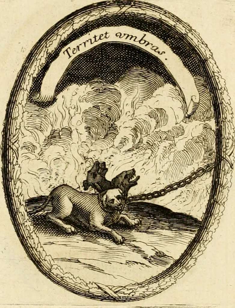 An illustration from Caroli Ruaei e Societate Jesu Carminum libri quatuor, 1680, leaf 239