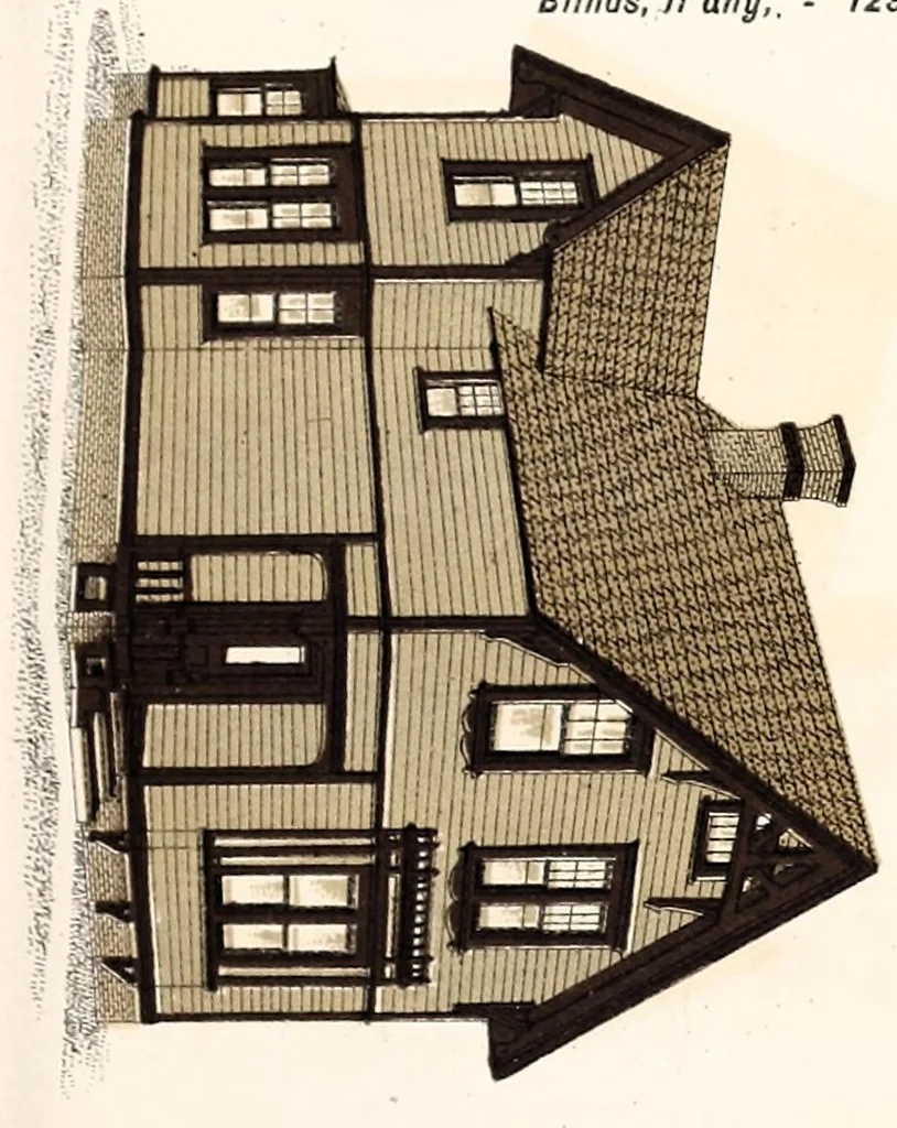An illustration from Rubber Paint Co., manufacturers of the best paint in the world : [catalogue]., 1888, leaf 15