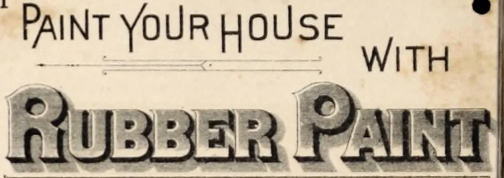 An illustration from Rubber Paint Co., manufacturers of the best paint in the world : [catalogue]., 1888, leaf 2