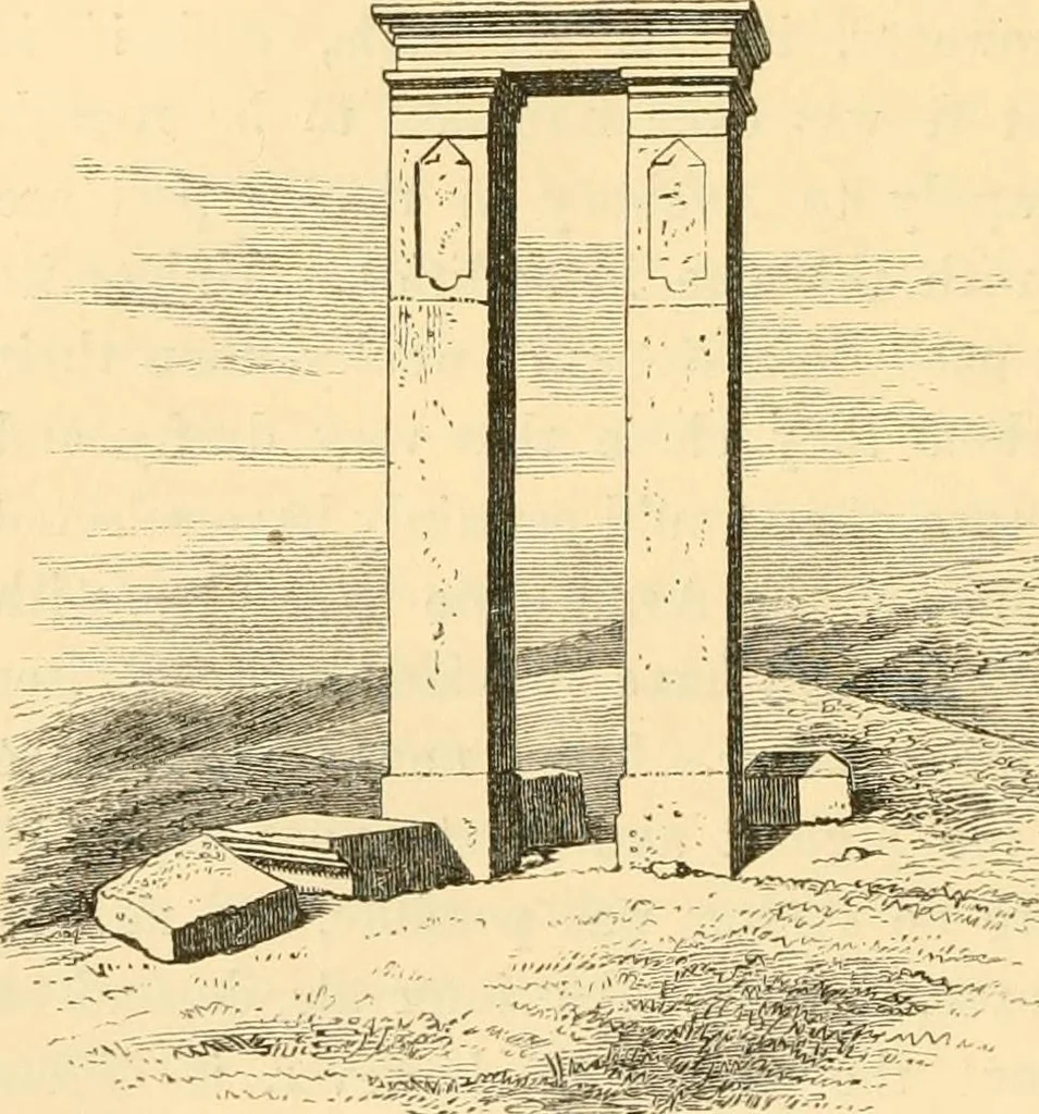 An illustration from Rude stone monuments in all countries; their age and uses, 1872, leaf 125