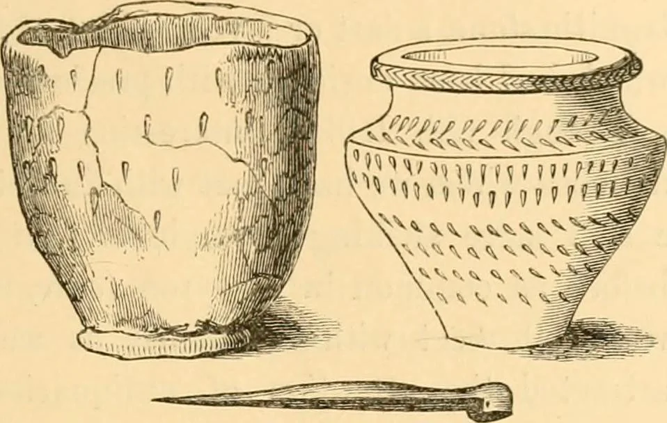 An illustration from Rude stone monuments in all countries; their age and uses, 1872, leaf 166