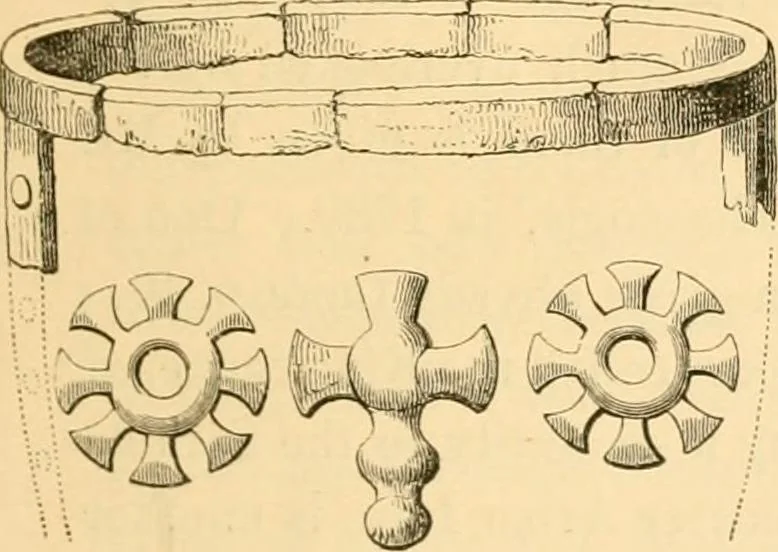An illustration from Rude stone monuments in all countries; their age and uses, 1872, leaf 170