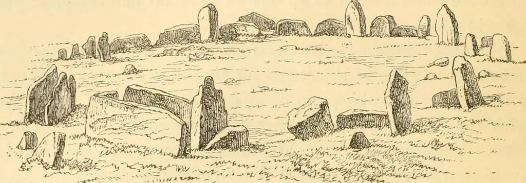 An illustration from Rude stone monuments in all countries; their age and uses, 1872, leaf 183