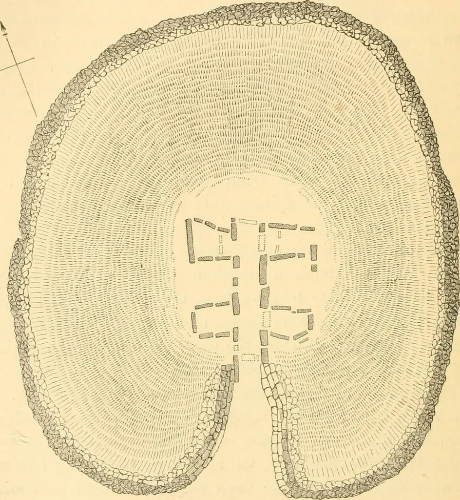 An illustration from Rude stone monuments in all countries; their age and uses, 1872, leaf 189