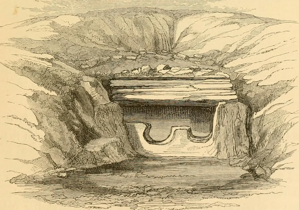 An illustration from Rude stone monuments in all countries; their age and uses, 1872, leaf 192