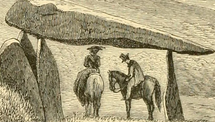 An illustration from Rude stone monuments in all countries; their age and uses, 1872, leaf 193