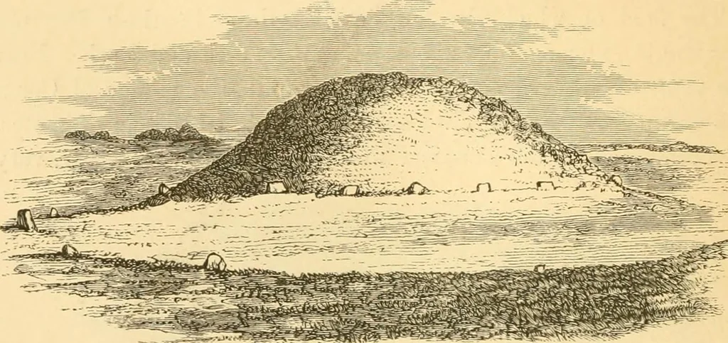 An illustration from Rude stone monuments in all countries; their age and uses, 1872, leaf 203