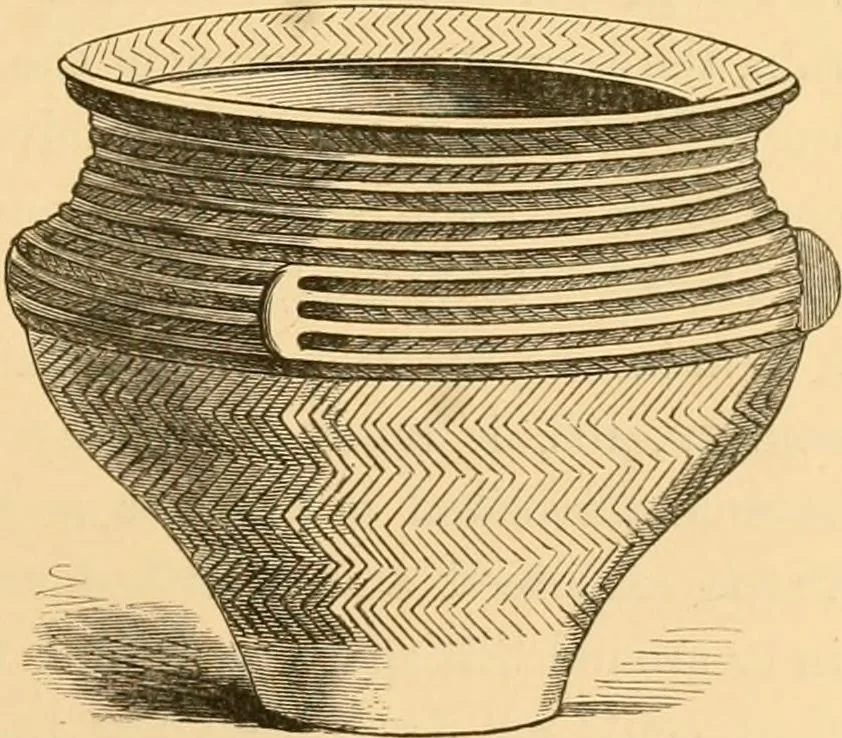 An illustration from Rude stone monuments in all countries; their age and uses, 1872, leaf 204