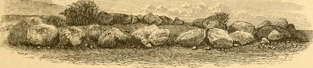 An illustration from Rude stone monuments in all countries; their age and uses, 1872, leaf 208