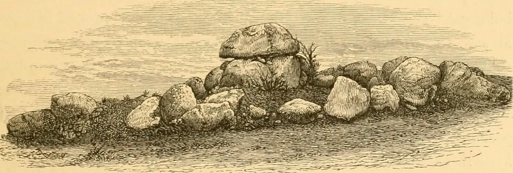 An illustration from Rude stone monuments in all countries; their age and uses, 1872, leaf 208