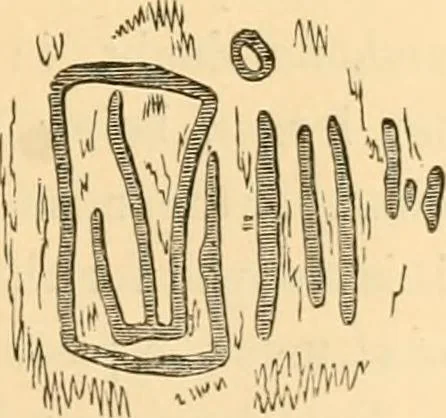 An illustration from Rude stone monuments in all countries; their age and uses, 1872, leaf 232