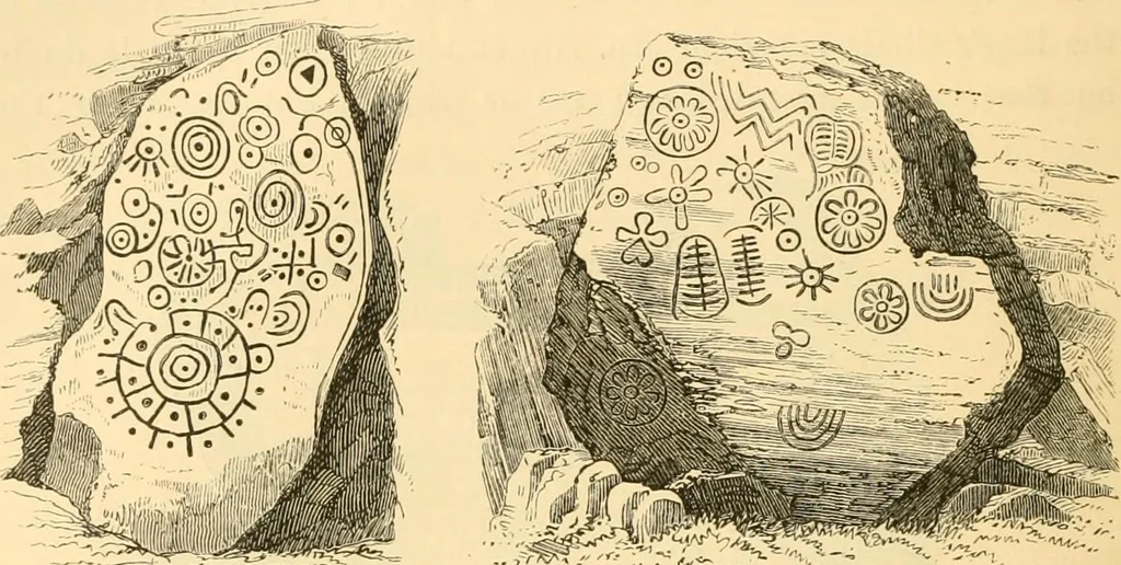 An illustration from Rude stone monuments in all countries; their age and uses, 1872, leaf 241