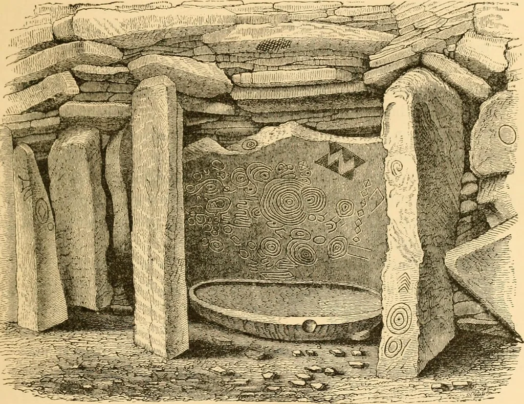 An illustration from Rude stone monuments in all countries; their age and uses, 1872, leaf 242