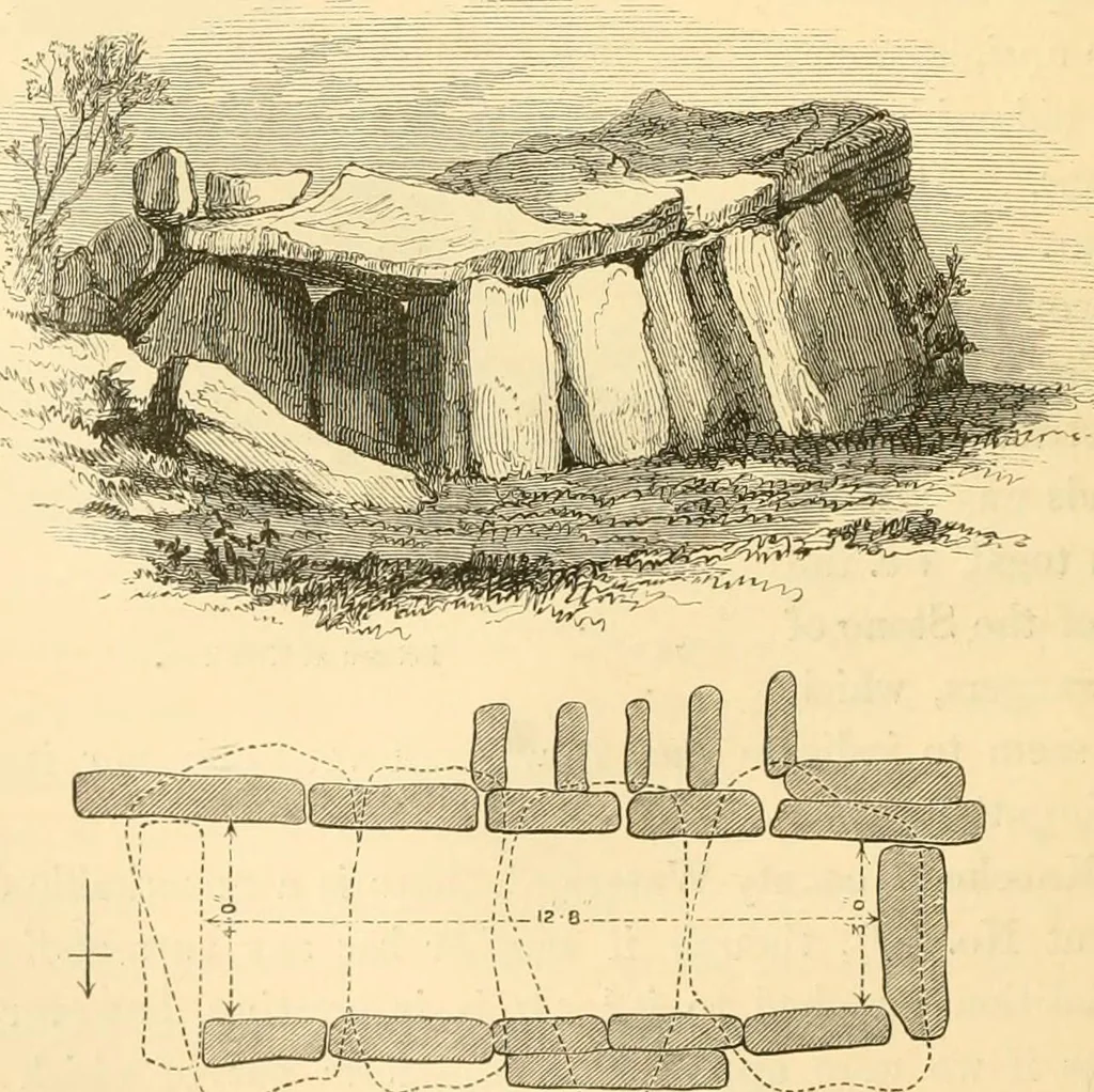 An illustration from Rude stone monuments in all countries; their age and uses, 1872, leaf 255