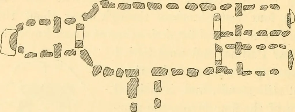 An illustration from Rude stone monuments in all countries; their age and uses, 1872, leaf 259