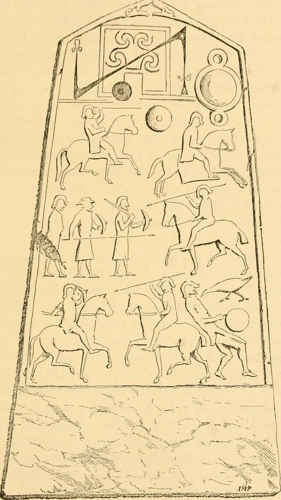 An illustration from Rude stone monuments in all countries; their age and uses, 1872, leaf 294