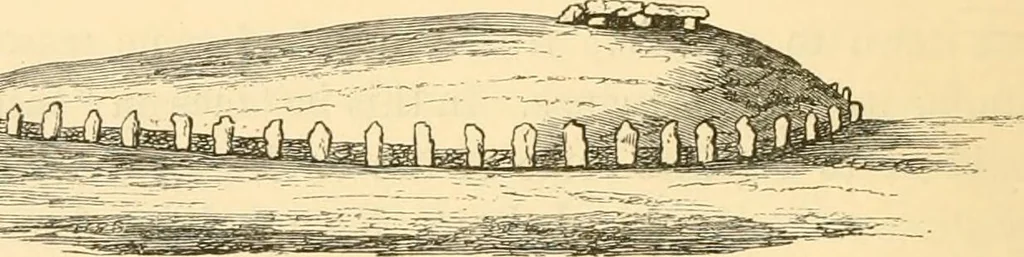 An illustration from Rude stone monuments in all countries; their age and uses, 1872, leaf 309