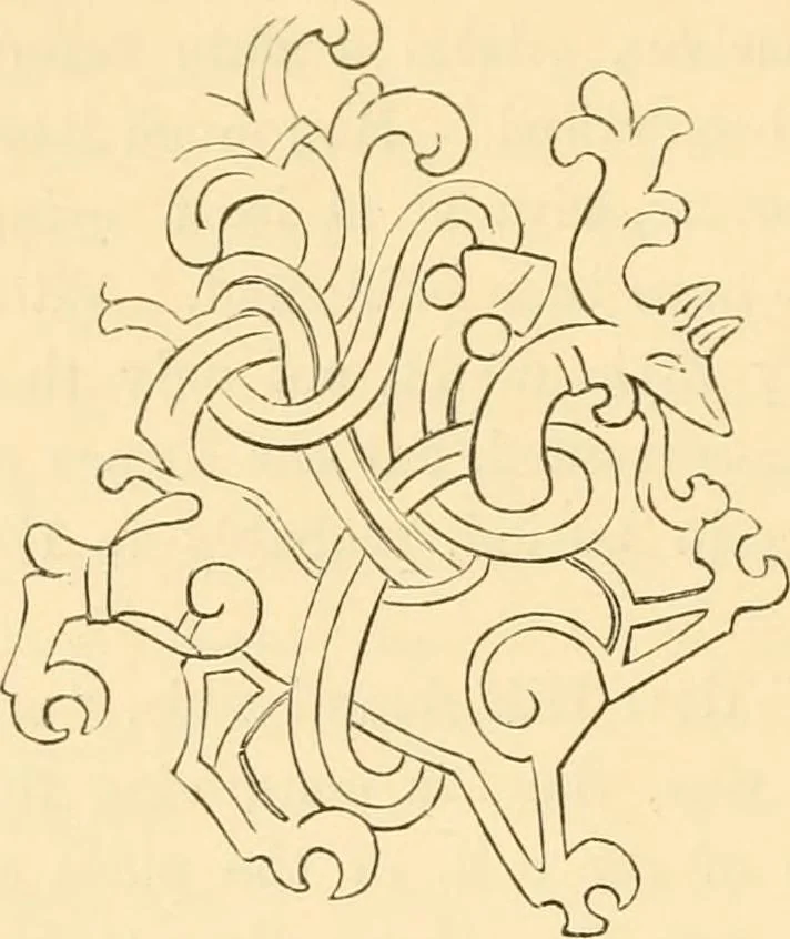 An illustration from Rude stone monuments in all countries; their age and uses, 1872, leaf 321