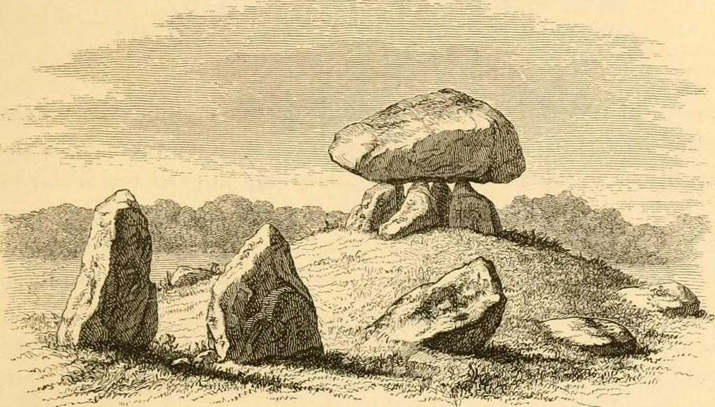 An illustration from Rude stone monuments in all countries; their age and uses, 1872, leaf 330