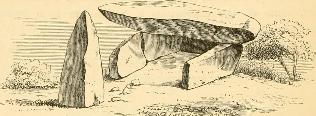 An illustration from Rude stone monuments in all countries; their age and uses, 1872, leaf 331