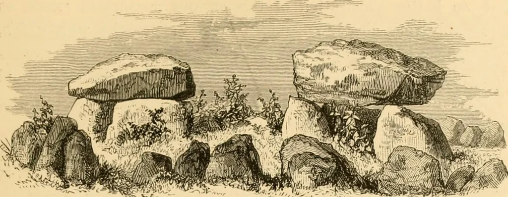An illustration from Rude stone monuments in all countries; their age and uses, 1872, leaf 334