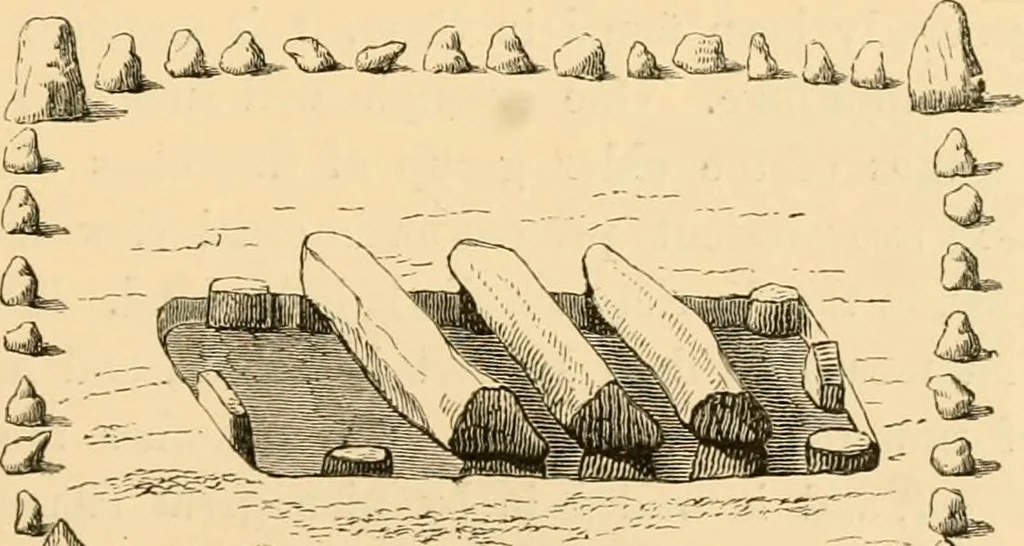 An illustration from Rude stone monuments in all countries; their age and uses, 1872, leaf 334