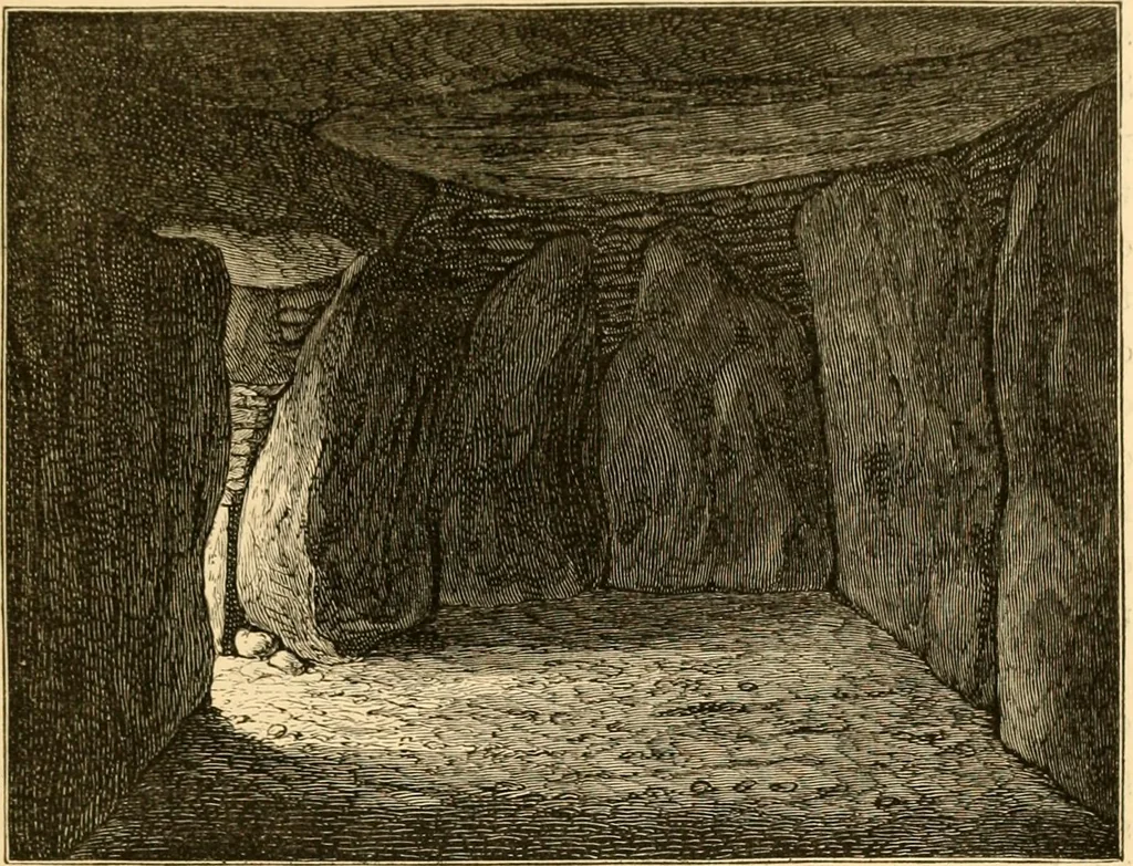 An illustration from Rude stone monuments in all countries; their age and uses, 1872, leaf 336