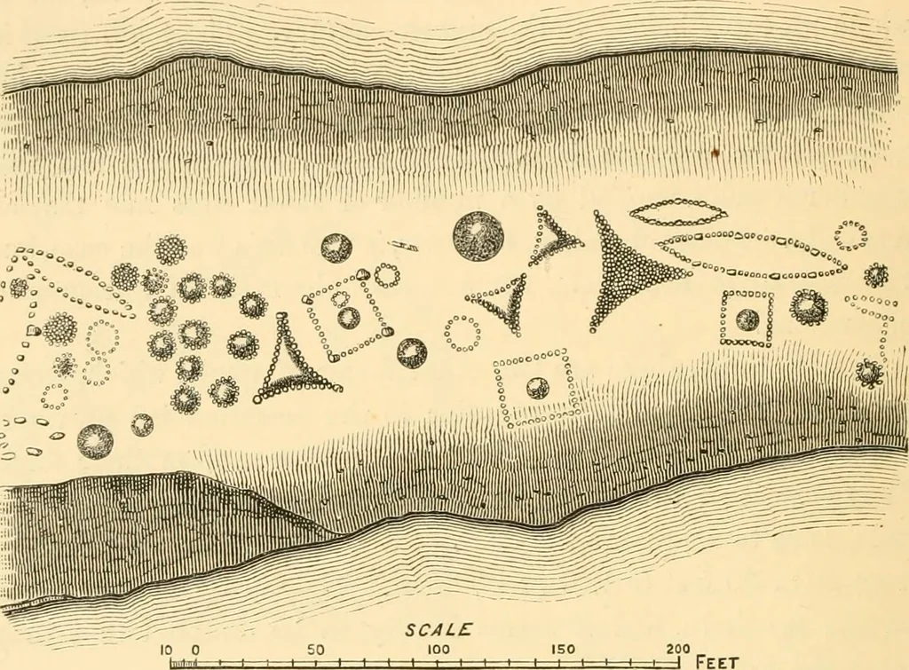 An illustration from Rude stone monuments in all countries; their age and uses, 1872, leaf 341