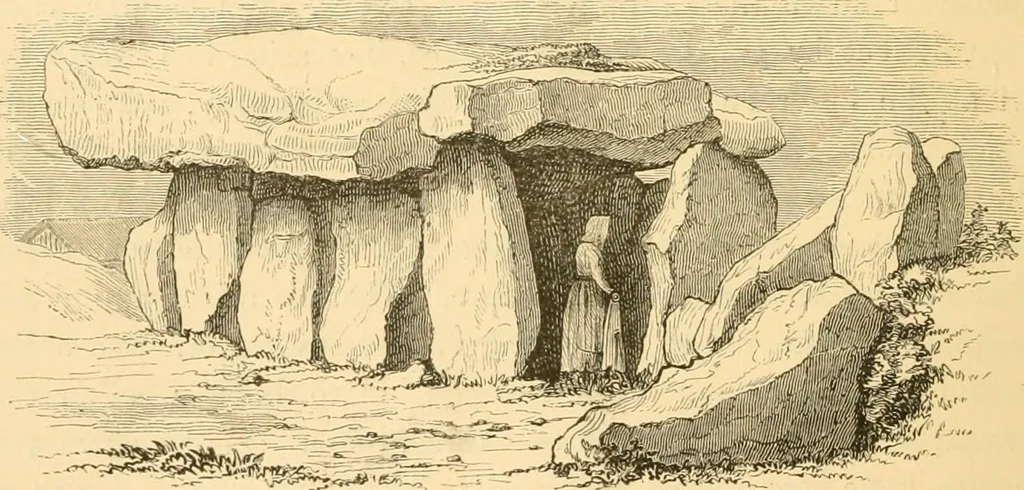 An illustration from Rude stone monuments in all countries; their age and uses, 1872, leaf 367