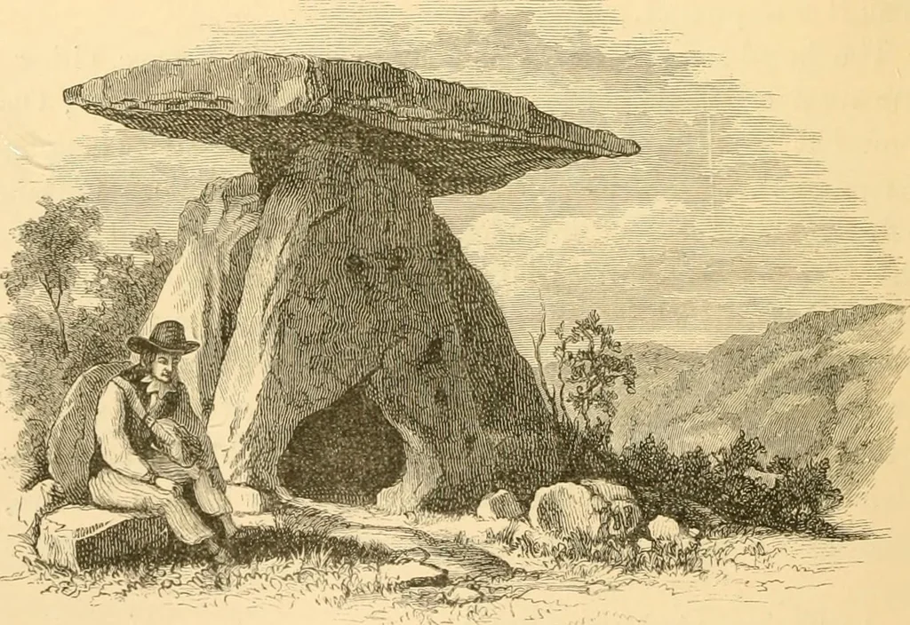 An illustration from Rude stone monuments in all countries; their age and uses, 1872, leaf 369