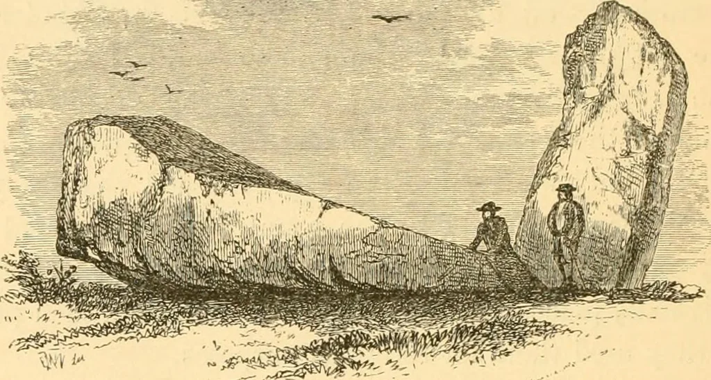 An illustration from Rude stone monuments in all countries; their age and uses, 1872, leaf 373