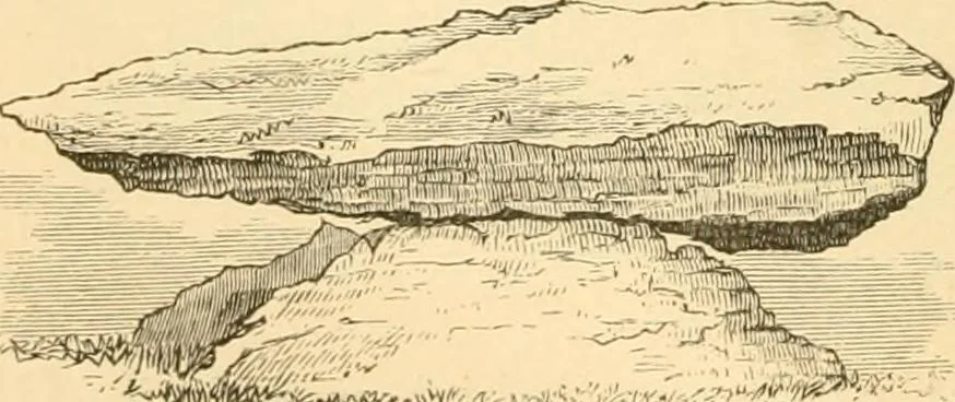 An illustration from Rude stone monuments in all countries; their age and uses, 1872, leaf 373