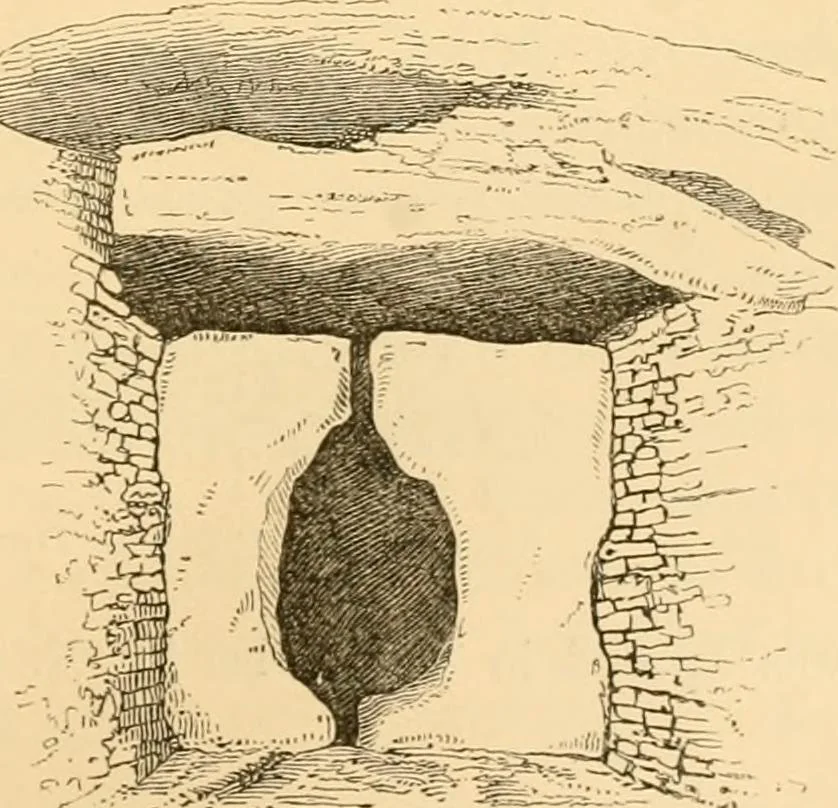 An illustration from Rude stone monuments in all countries; their age and uses, 1872, leaf 382
