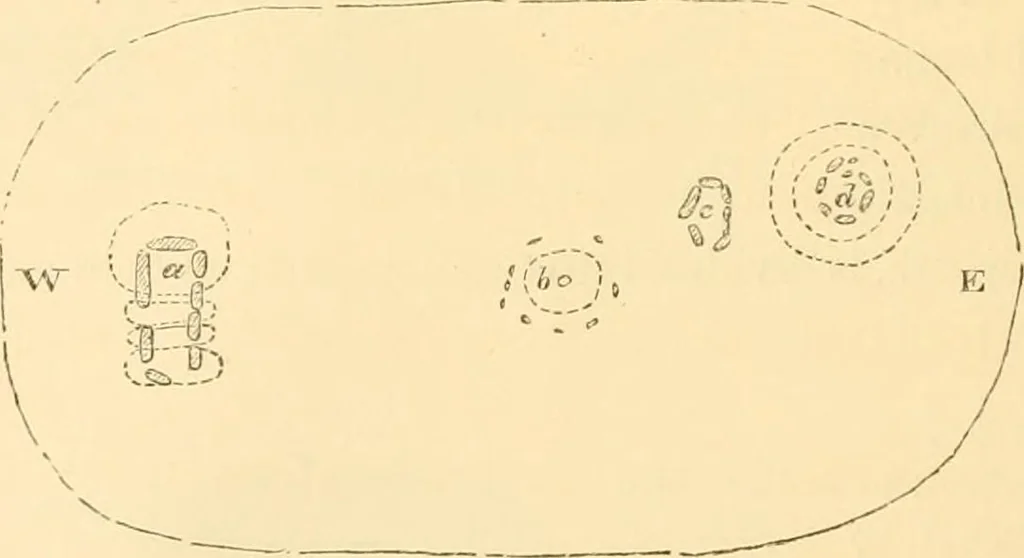 An illustration from Rude stone monuments in all countries; their age and uses, 1872, leaf 383