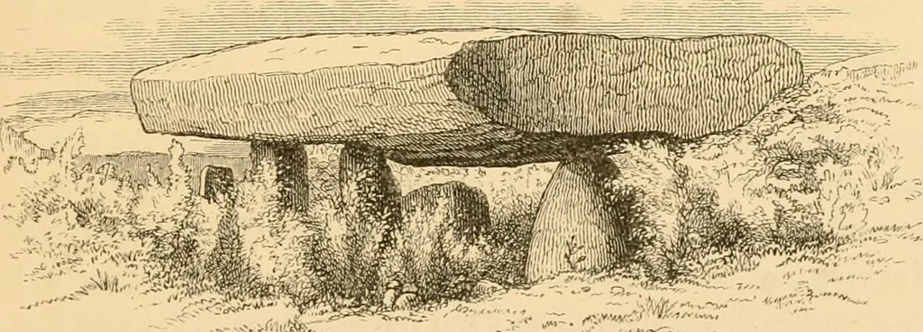 An illustration from Rude stone monuments in all countries; their age and uses, 1872, leaf 386