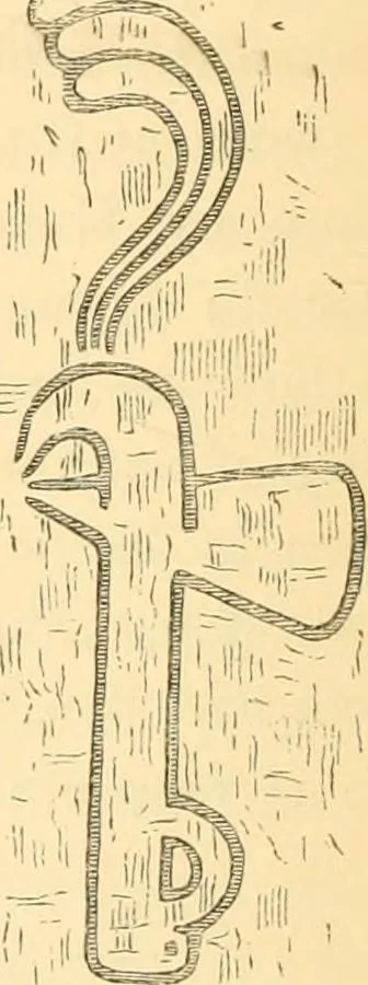 An illustration from Rude stone monuments in all countries; their age and uses, 1872, leaf 387