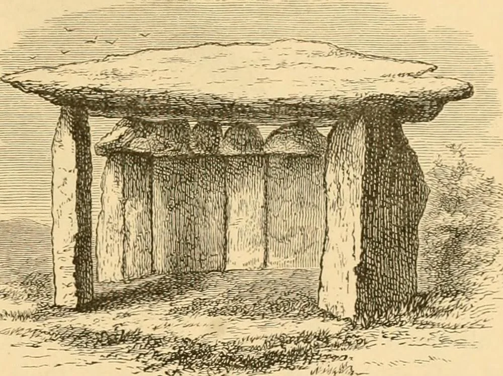 An illustration from Rude stone monuments in all countries; their age and uses, 1872, leaf 410