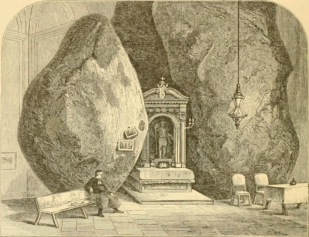 An illustration from Rude stone monuments in all countries; their age and uses, 1872, leaf 413