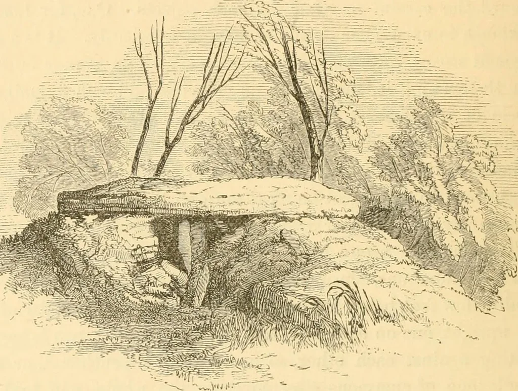 An illustration from Rude stone monuments in all countries; their age and uses, 1872, leaf 417