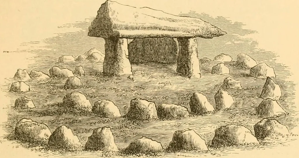 An illustration from Rude stone monuments in all countries; their age and uses, 1872, leaf 426