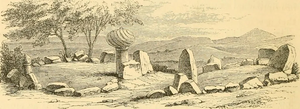 An illustration from Rude stone monuments in all countries; their age and uses, 1872, leaf 429