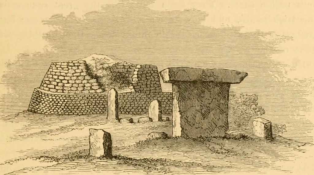 An illustration from Rude stone monuments in all countries; their age and uses, 1872, leaf 460