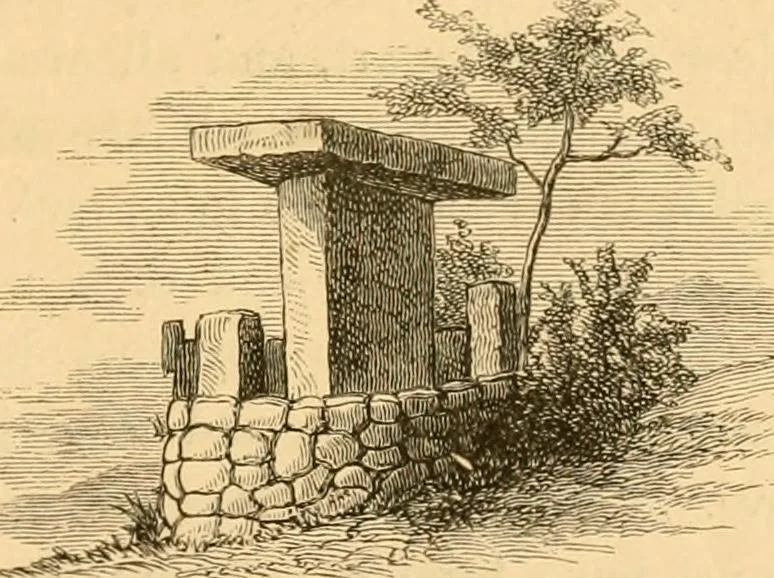 An illustration from Rude stone monuments in all countries; their age and uses, 1872, leaf 460