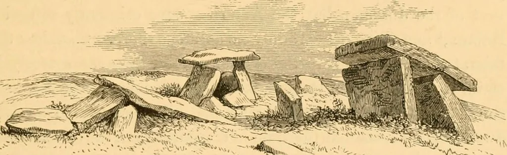An illustration from Rude stone monuments in all countries; their age and uses, 1872, leaf 466
