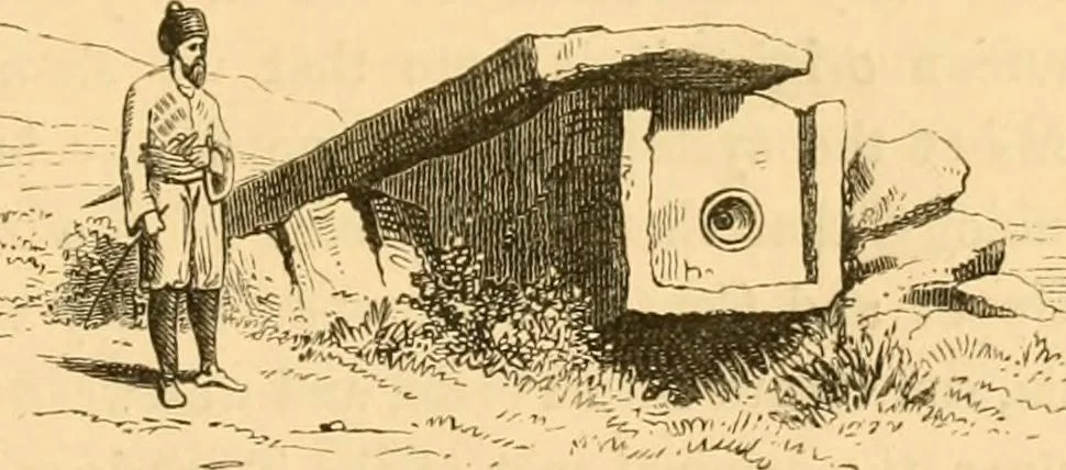 An illustration from Rude stone monuments in all countries; their age and uses, 1872, leaf 472