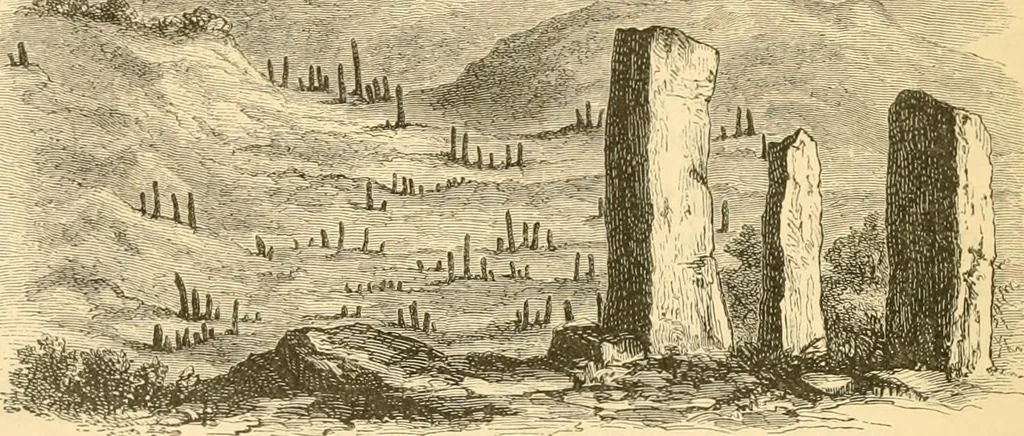 An illustration from Rude stone monuments in all countries; their age and uses, 1872, leaf 487