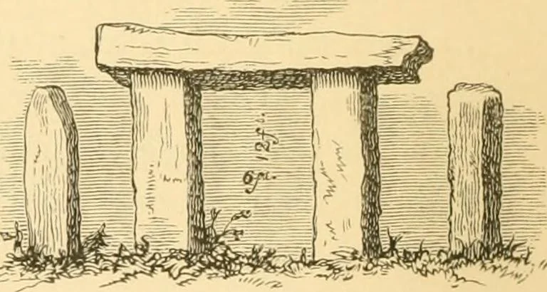 An illustration from Rude stone monuments in all countries; their age and uses, 1872, leaf 489